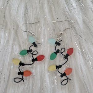 Christmas Light Fashion Earrings